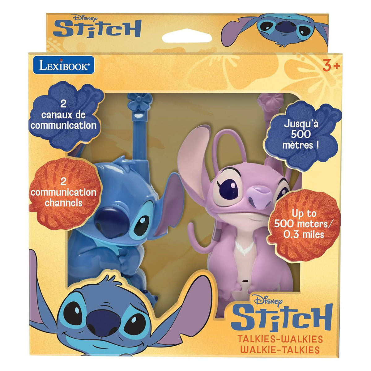 Disney Stitch 3D-Walkie-Talkies
