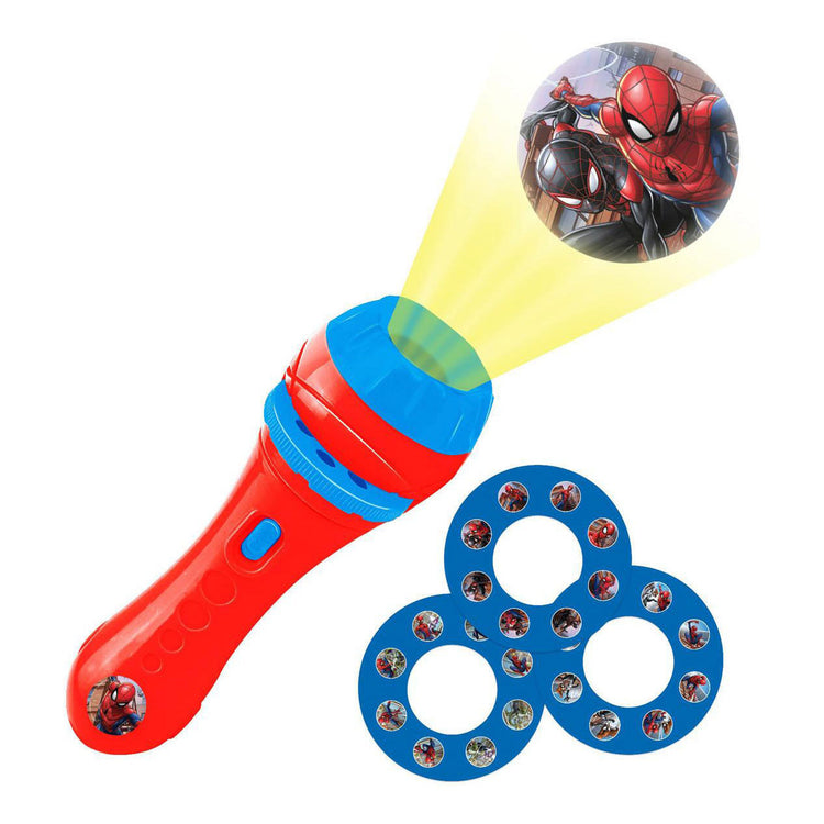 Lexibook-Projektor mit Geschichten und Spider-Man-Taschenlampe