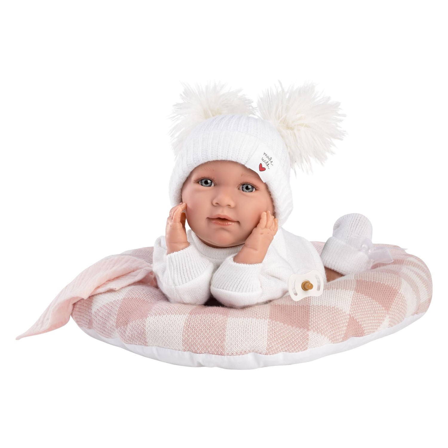 Mimi Weichkörper-Babypuppe mit Sound 42 cm Mond