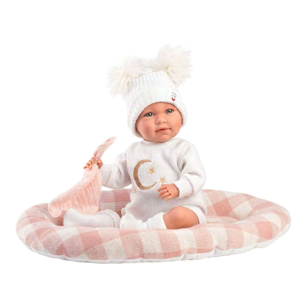 Mimi Weichkörper-Babypuppe mit Sound 42 cm Mond