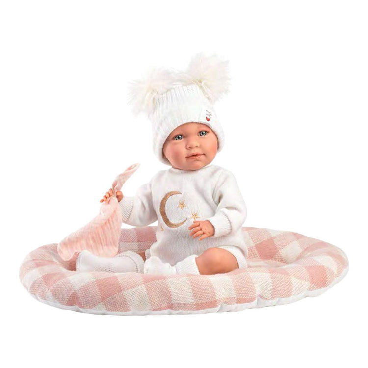 Mimi Weichkörper-Babypuppe mit Sound 42 cm Mond