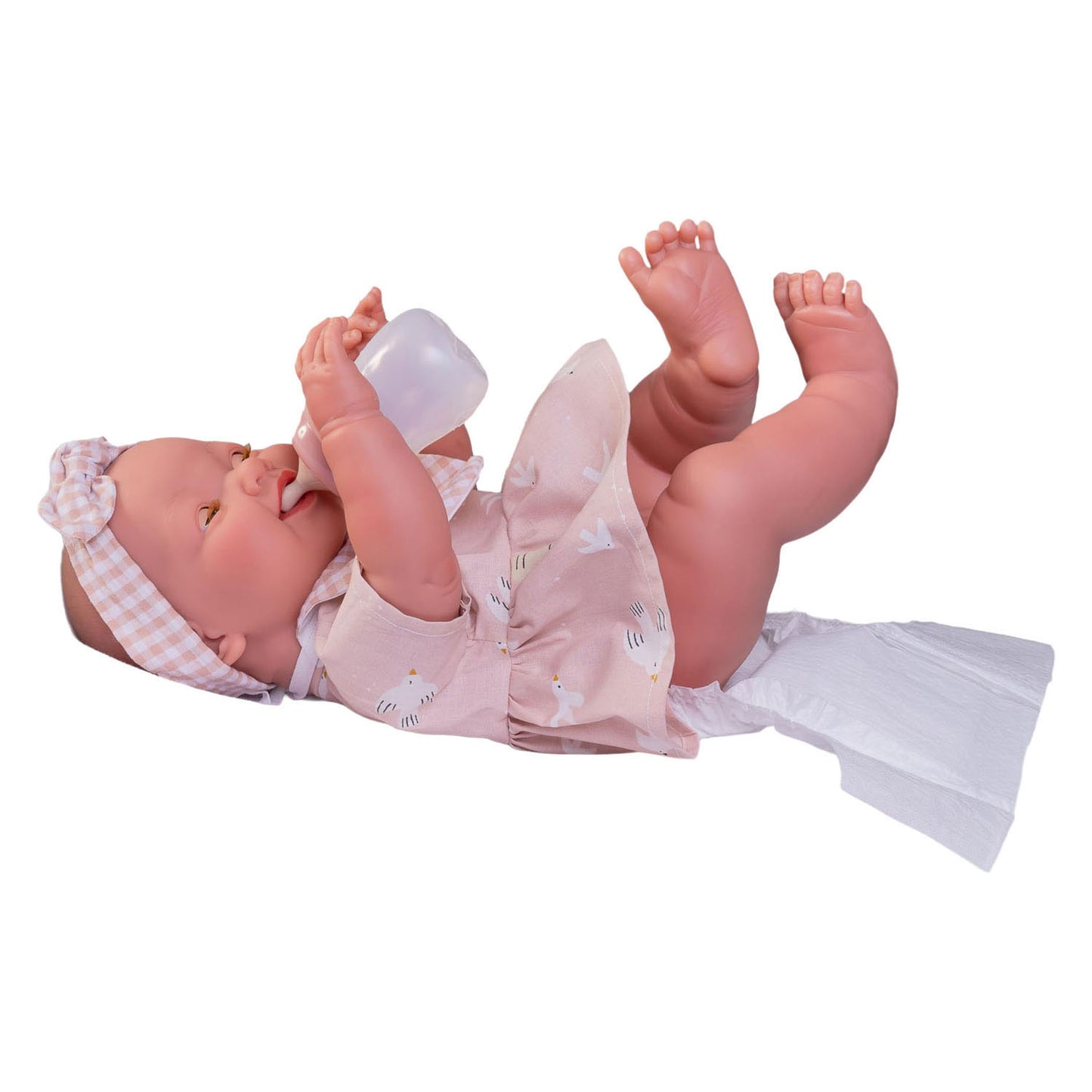 Mia Neugeborenenpuppe mit Kulturbeutel – 42 cm