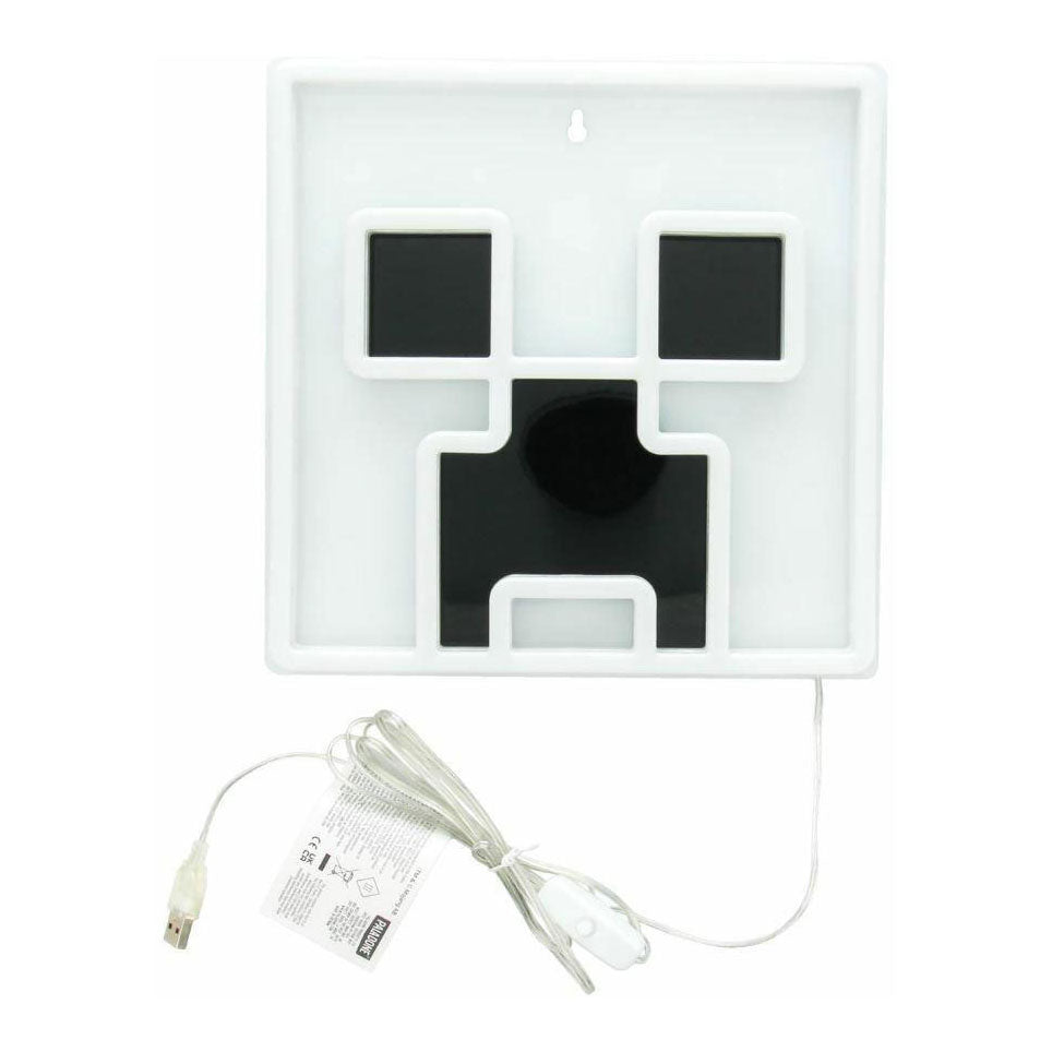 Minecraft Creeper LED-Neon-Wandlampe