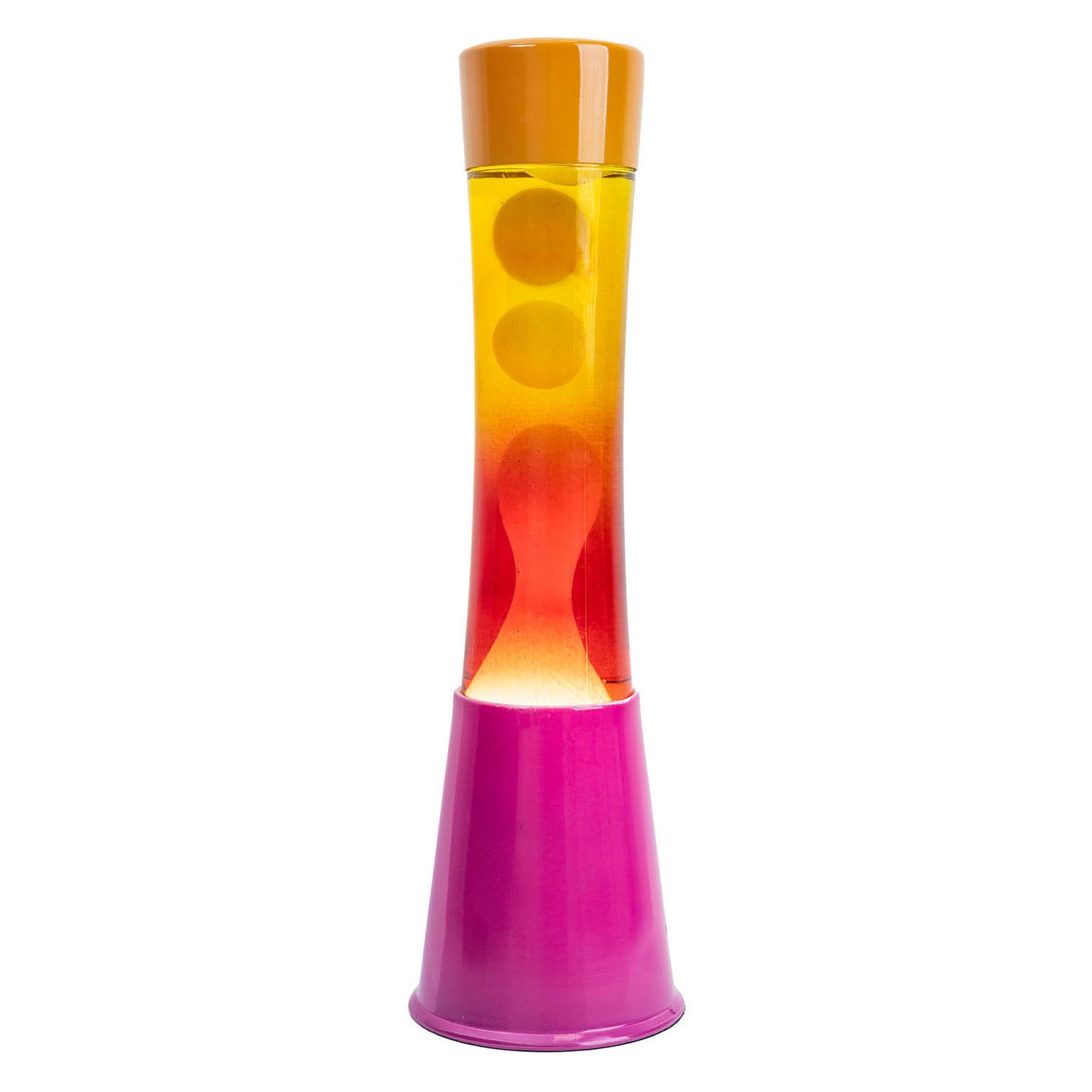 Fisura Lavalampenturm Farbverlauf rosa orange