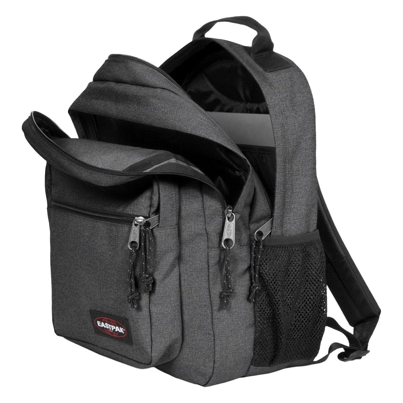 Eastpak Morius Rucksack – schwarzer Denim