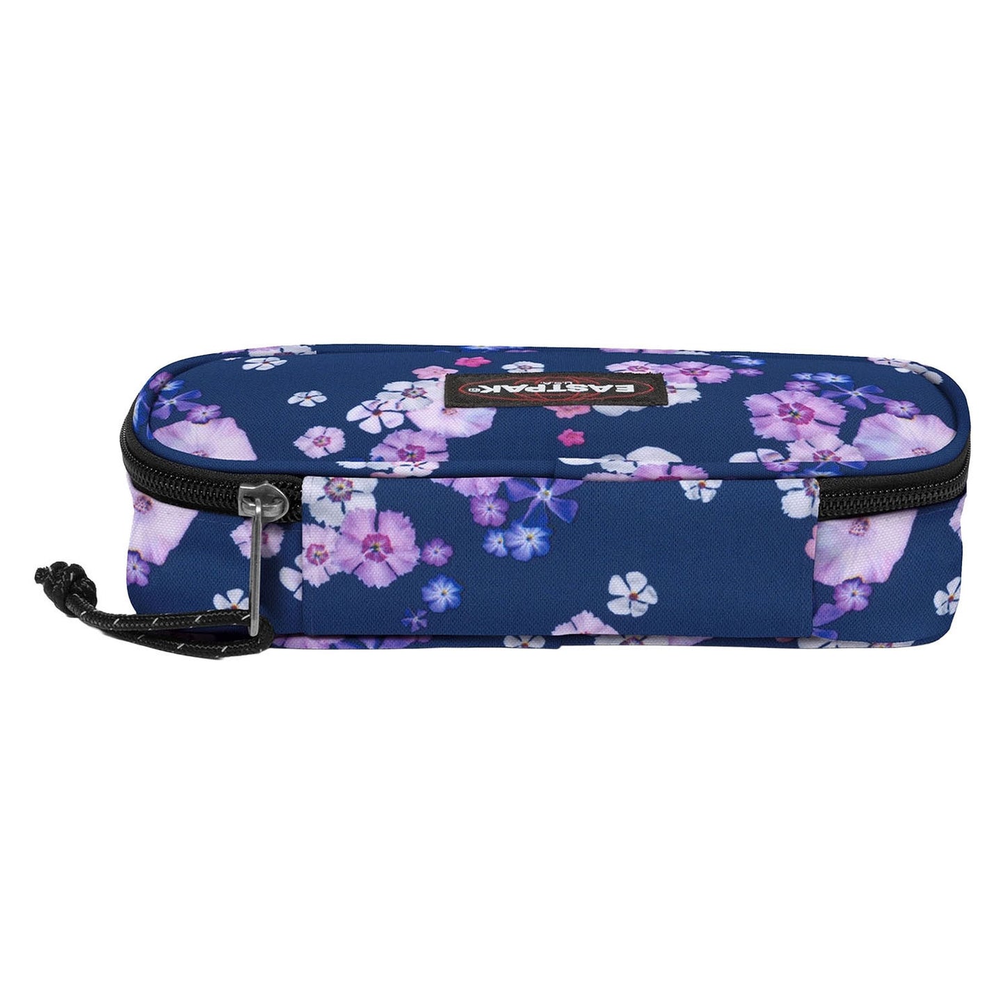 Eastpak – ovales Federmäppchen mit einer einzelnen Blumenblüte