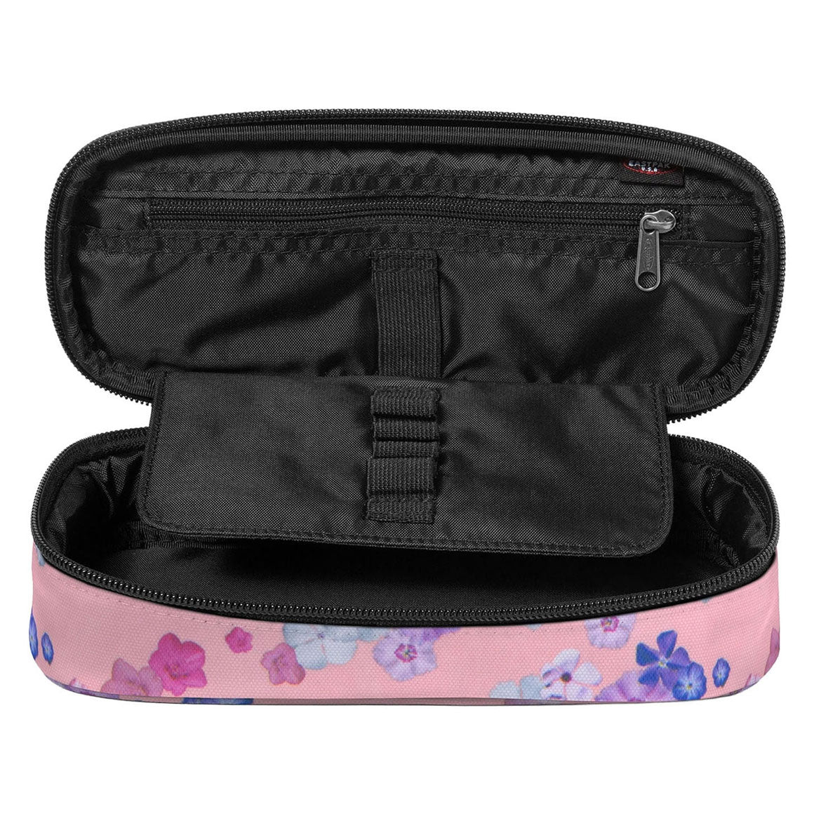 Eastpak ovales einzelnes Federmäppchen – Blumenblüten-Rosa