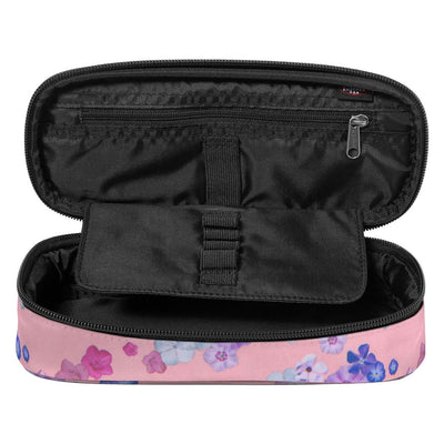 Eastpak ovales einzelnes Federmäppchen – Blumenblüten-Rosa