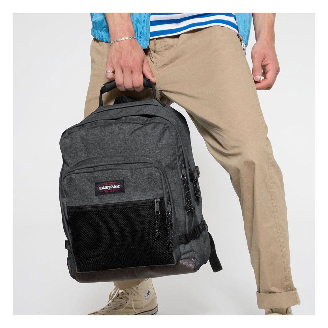 Eastpak ultimativer Rucksack – schwarzer Denim