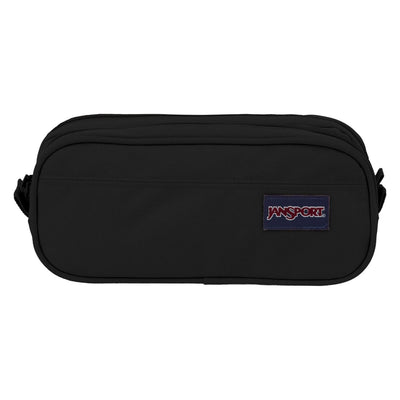 Große Jansport-Zubehörtasche – Schwarz