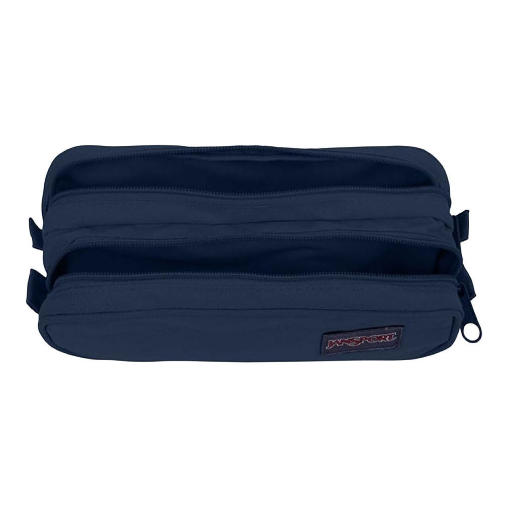 Große Jansport-Zubehörtasche – Marineblau