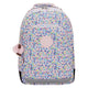 Kipling Rucksack Klassenzimmer mit digitalem Blumendruck