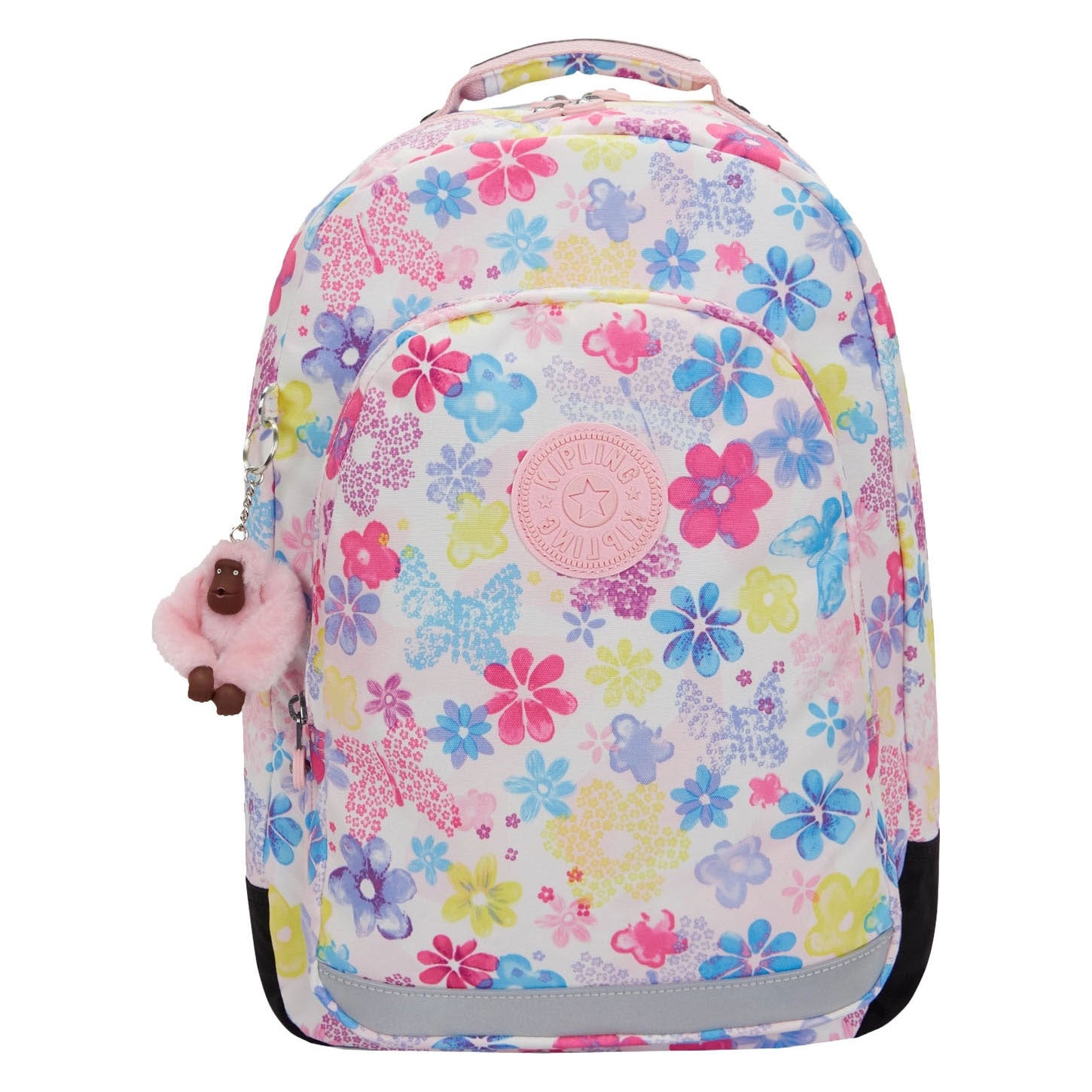Kipling Klassenzimmerrucksack – Blumenstempel