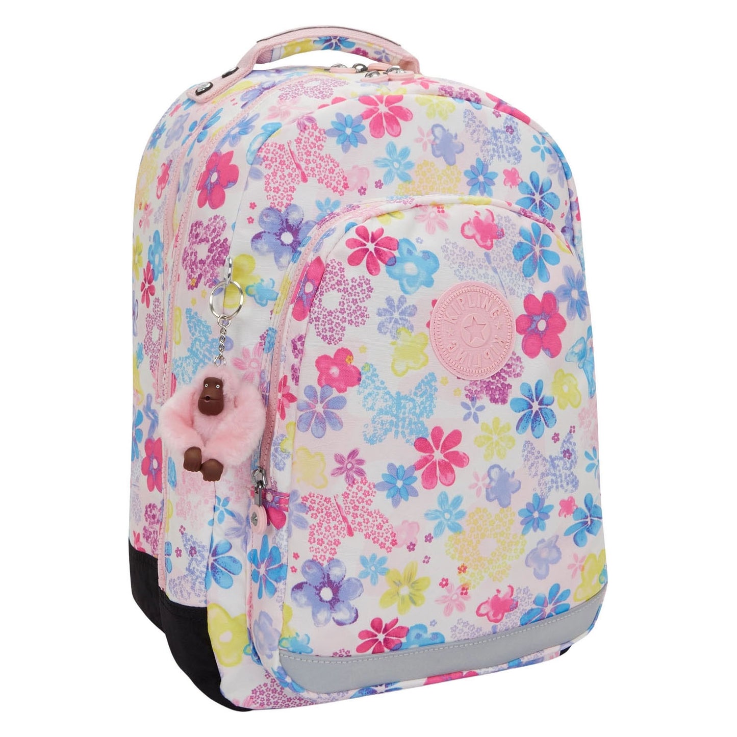 Kipling Klassenzimmerrucksack – Blumenstempel