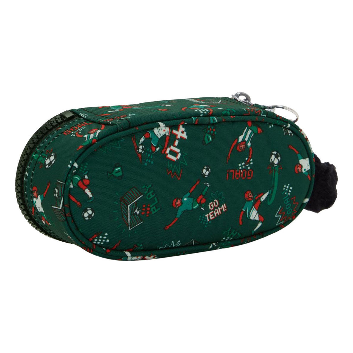 Kipling Duobox Federmäppchen mit Fußball-Aufdruck