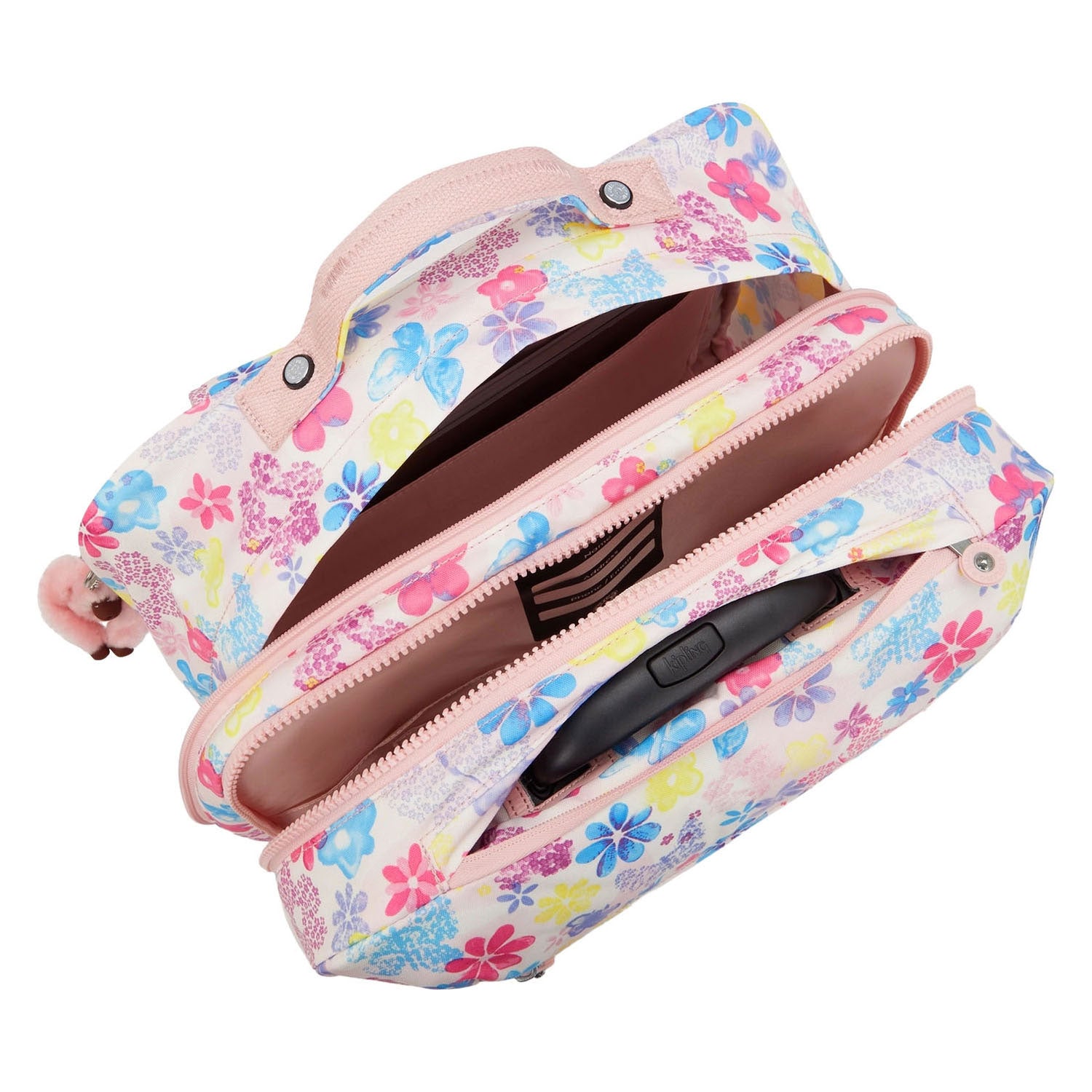 Kipling Giorno Trolley-Reisetasche – Blumenstempel