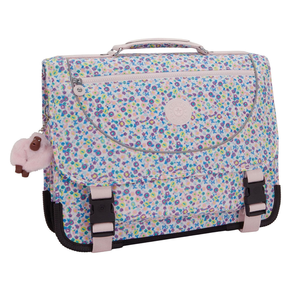 Preppy-Rucksack von Kipling – digitaler Blumendruck