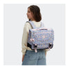 Preppy-Rucksack von Kipling – digitaler Blumendruck