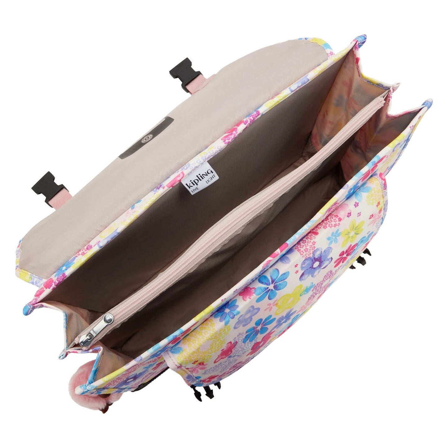 Preppy-Rucksack von Kipling – Blumenstempel