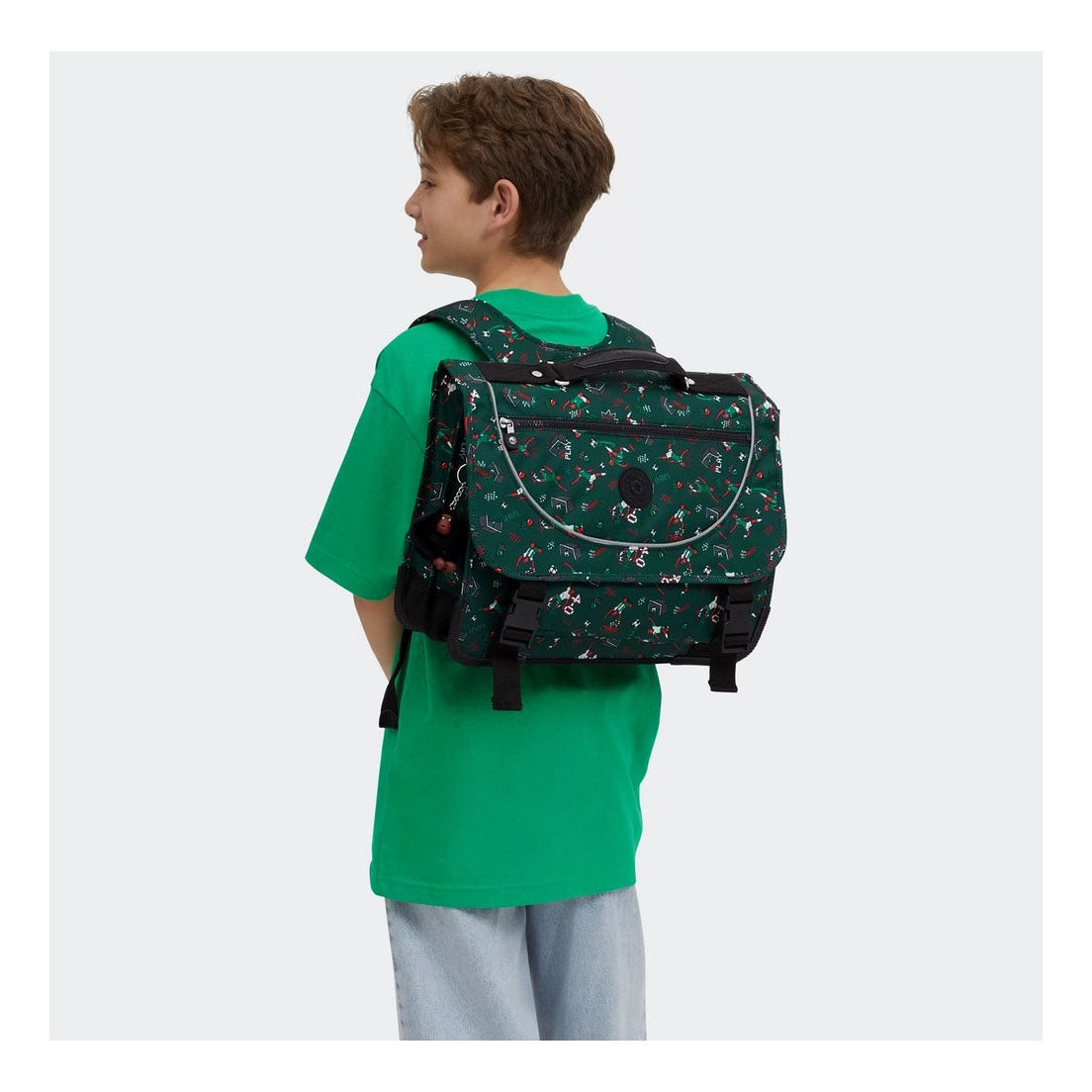 Preppy-Rucksack von Kipling – Fußball-Print