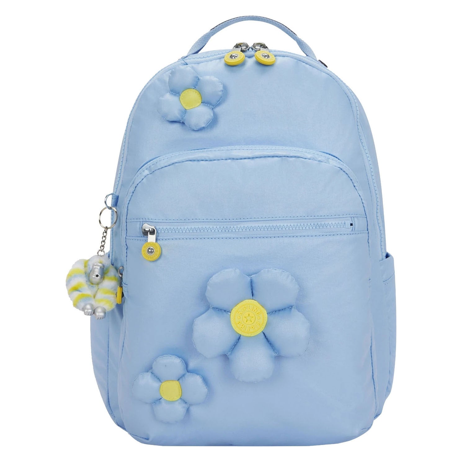 Kipling Seoul Schoßrucksack – Bloom Crush Metallic