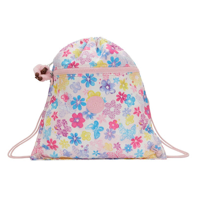 Kipling Supertaboo Turnbeutel – Blumenstempel