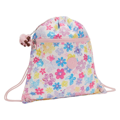 Kipling Supertaboo Turnbeutel – Blumenstempel