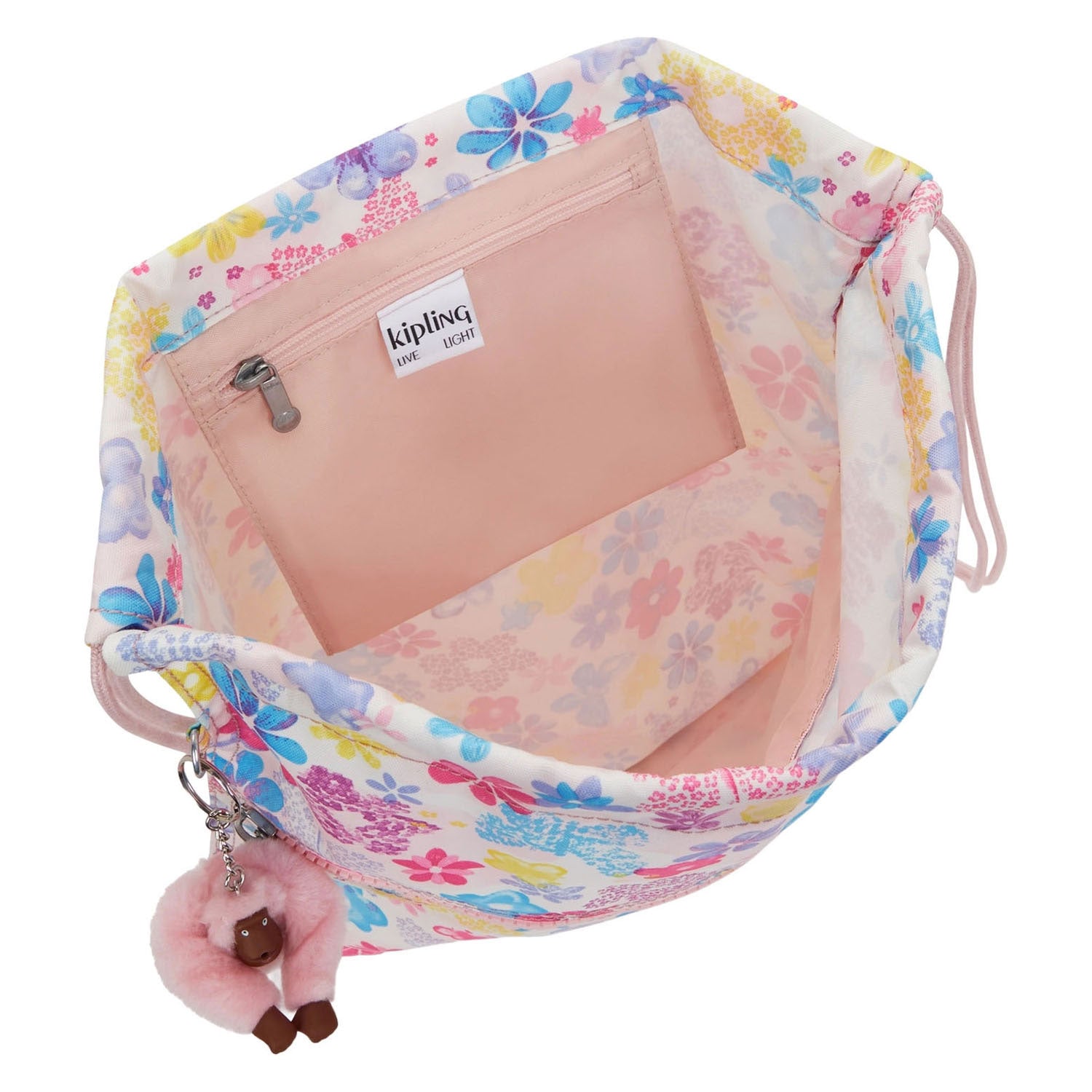 Kipling Supertaboo Turnbeutel – Blumenstempel