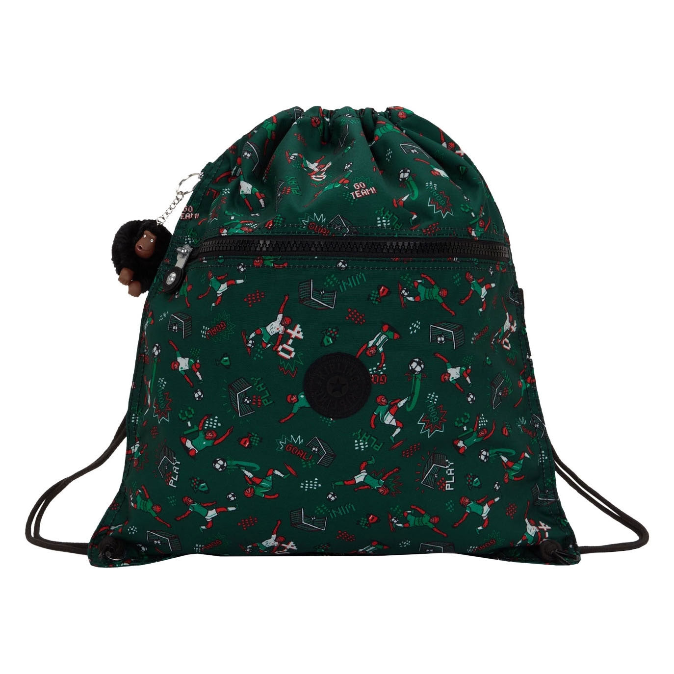 Kipling Supertaboo Sporttasche – Fußball-Aufdruck