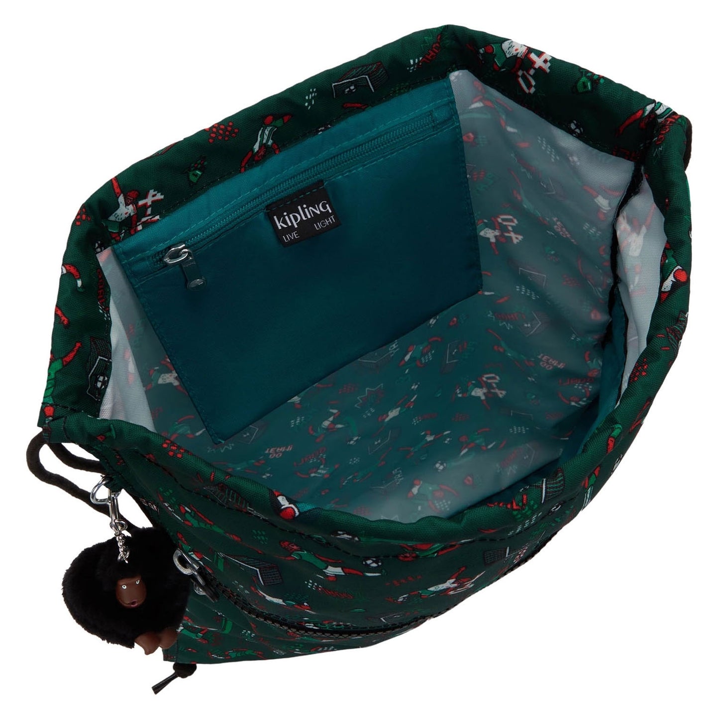 Kipling Supertaboo Sporttasche – Fußball-Aufdruck