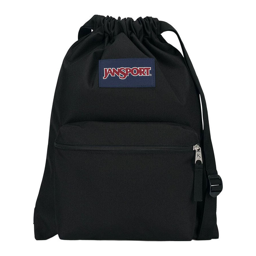 Jansport Turnbeutel mit Kordelzug, schwarz