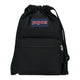Jansport Turnbeutel mit Kordelzug, schwarz