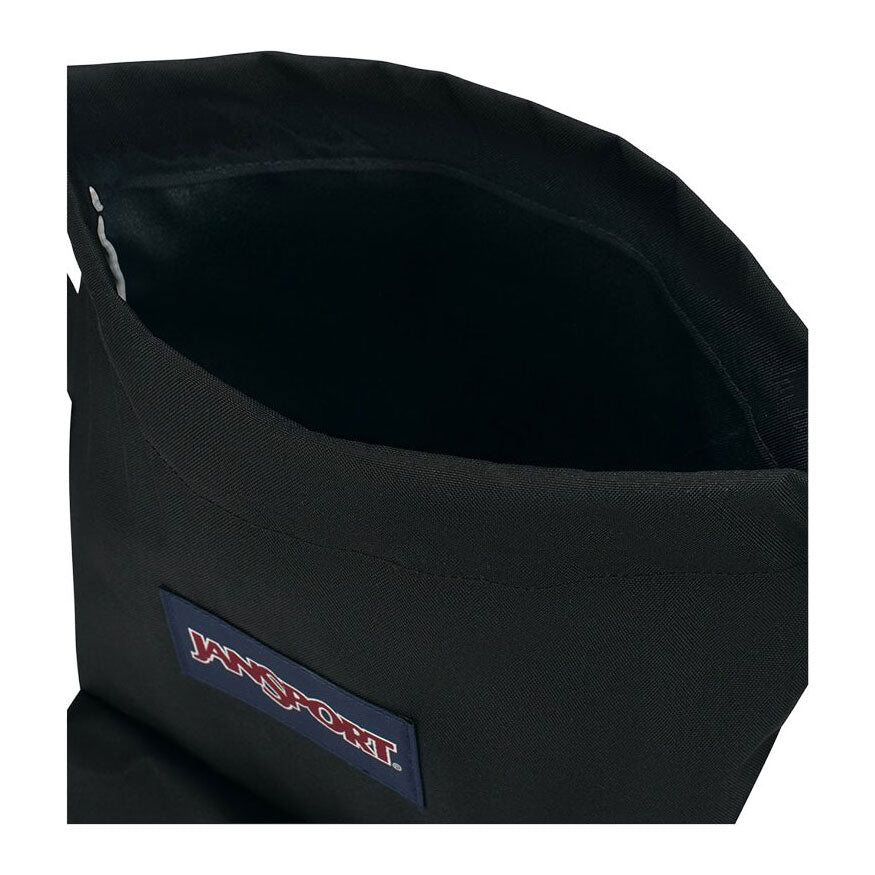 Jansport Turnbeutel mit Kordelzug, schwarz