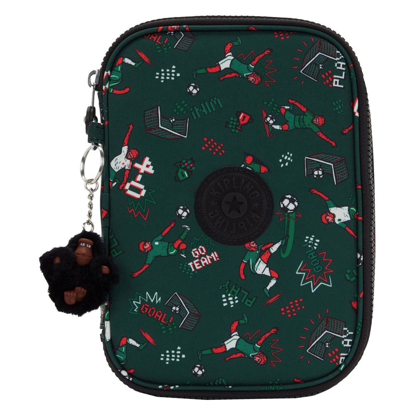 Kipling 100 Federmäppchen – Fußball-Aufdruck