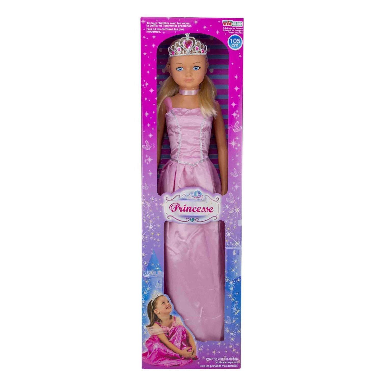 XL-Prinzessin-Puppe 105 cm
