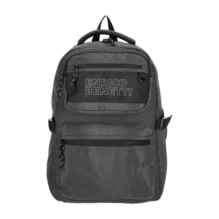 Enrico Benetti Rucksack Anchorage Grau – Laptop 17 Zoll