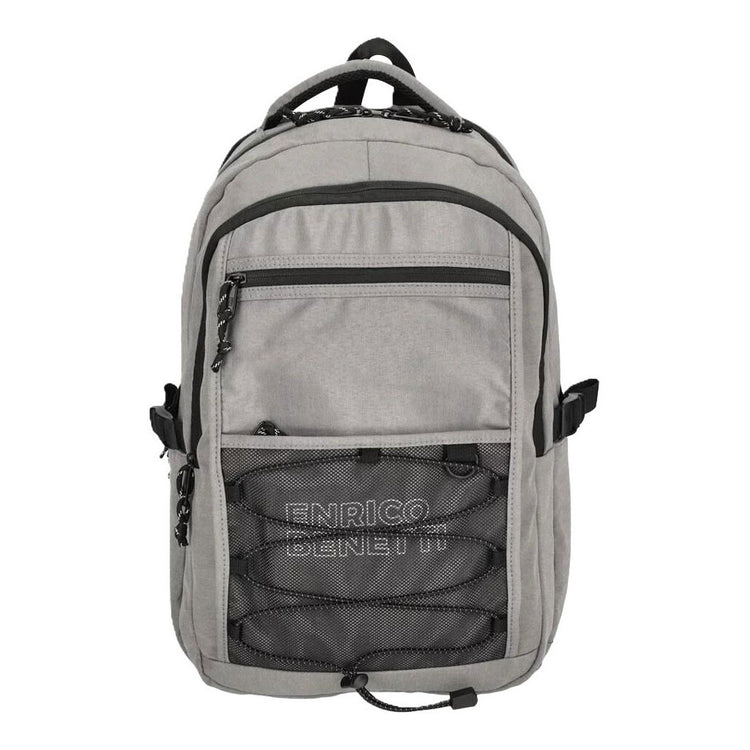 Enrico Benetti Rucksack Anchorage hellgrau – Laptop 17 inkl