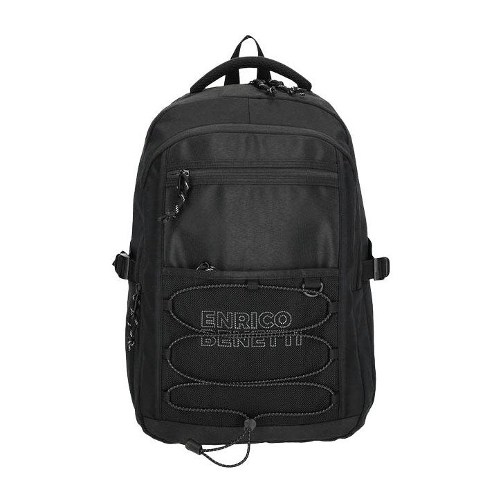 Enrico Benetti Rucksack Anchorage Schwarz – Laptop 17 Zoll