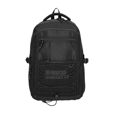 Enrico Benetti Rucksack Anchorage Schwarz – Laptop 17 Zoll