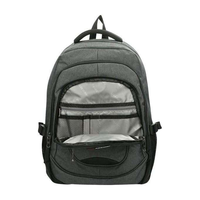 Enrico Benetti Rucksack Hamburg Grau – Laptop 17 Zoll