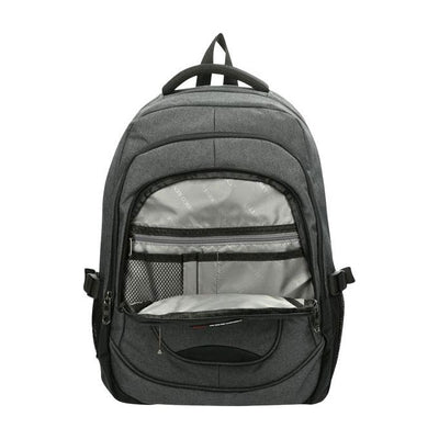Enrico Benetti Rucksack Hamburg Grau – Laptop 17 Zoll