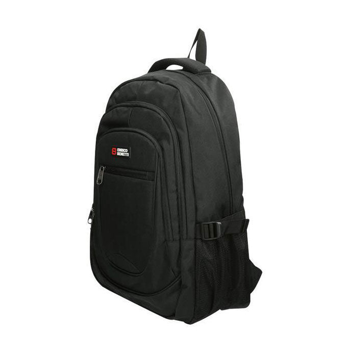Enrico Benetti Rucksack Hamburg schwarz – Laptop 17 Zoll
