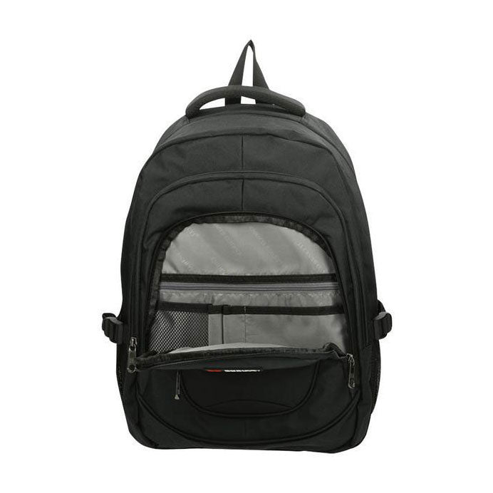 Enrico Benetti Rucksack Hamburg schwarz – Laptop 17 Zoll