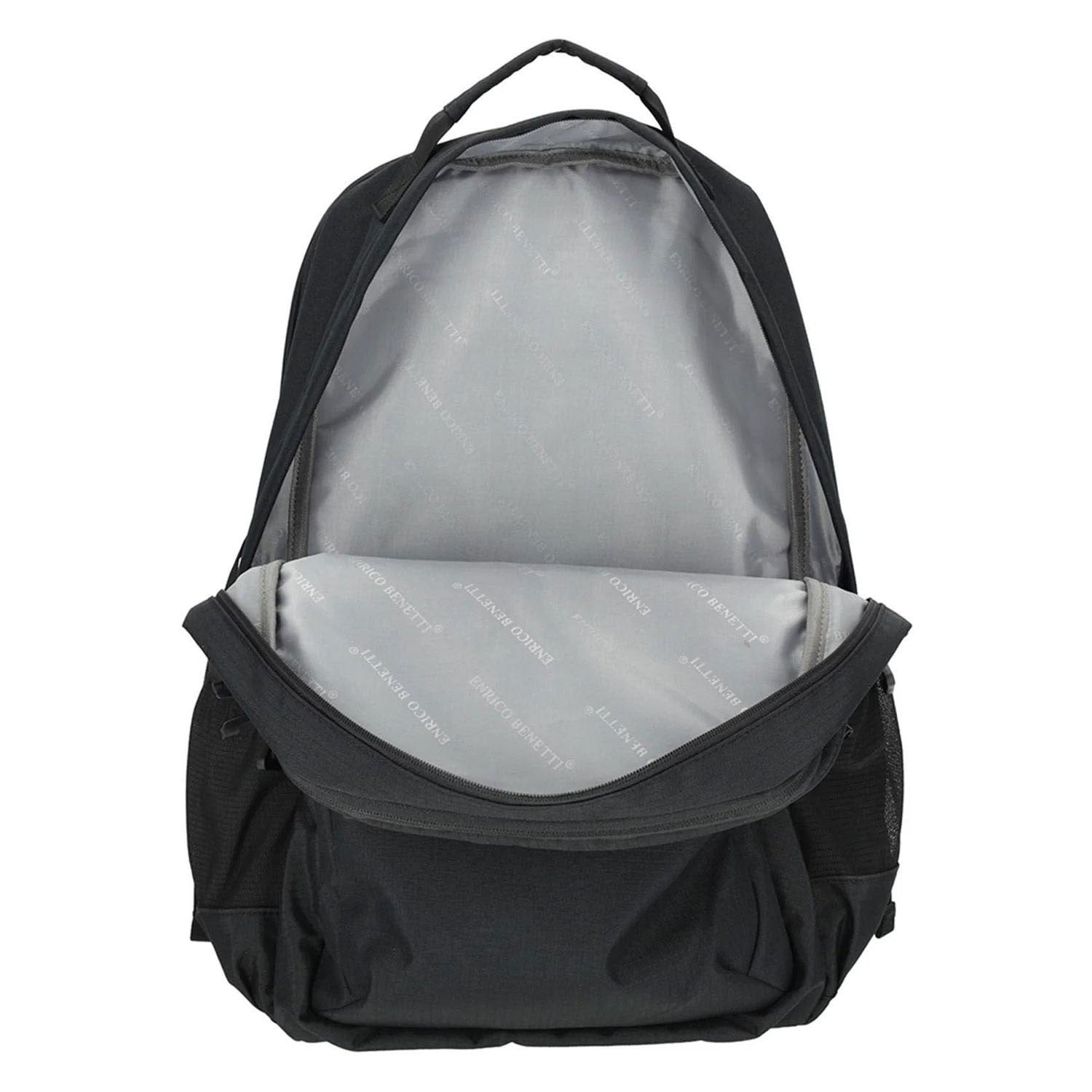 Enrico Benetti Rucksack Luzern schwarz - Laptop 17 Zoll