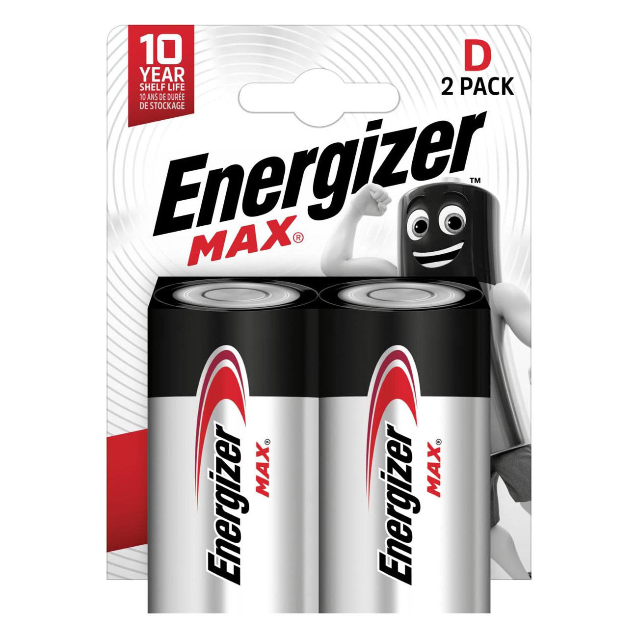 Energizer max d Alkalibatterien 2St.