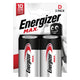 Energizer max d Alkalibatterien 2St.
