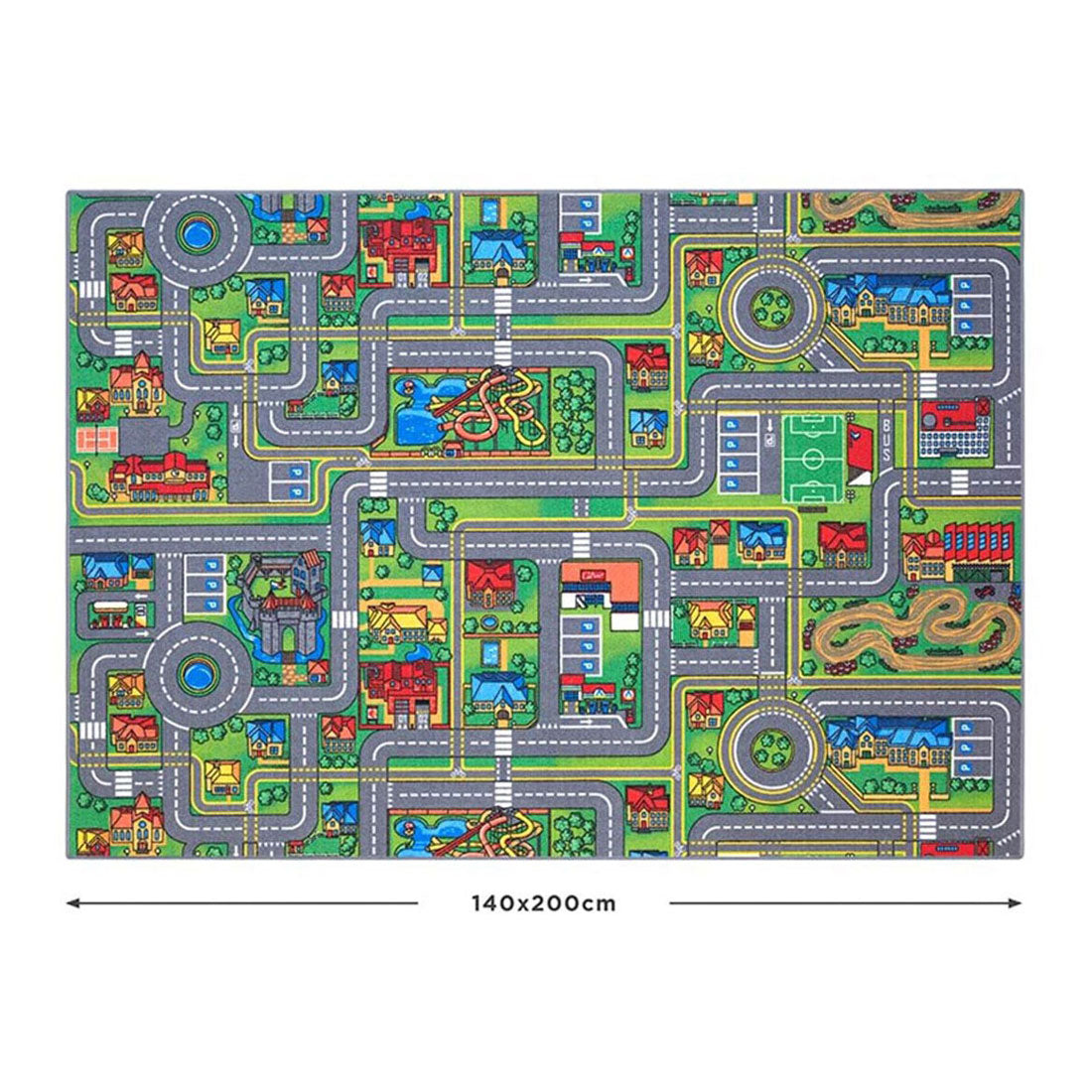 Ty Ci Life Verkehrsspielmatte – 140 x 200 cm
