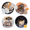 Buki Frankreich Buki – Modellbausatz – Diorama – Holz – Miniatur-Bäckerei