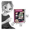 Buki France Buki – Holzmodellbausatz-Diorama – Blumenladen-Thema