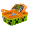 Minecraft Lunchbox mit 4 Fächern